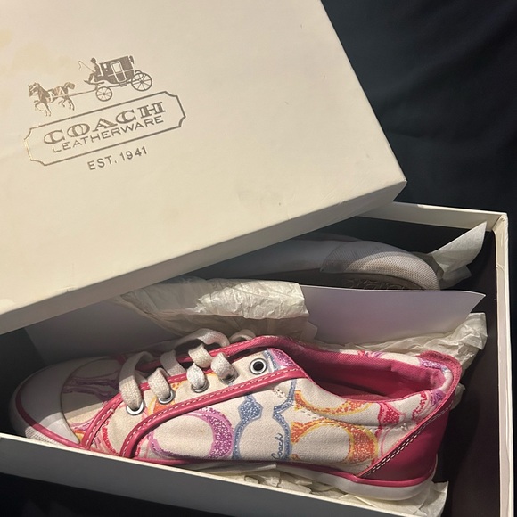 Coach Monogram Sneakers - Picture 2 of 3